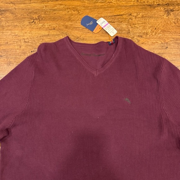 Tommy Bahama Other - Tommy Bahama Red Ocean Avenue V-Neck Casual Pullover Sweater Sweatshirt Men 2XL